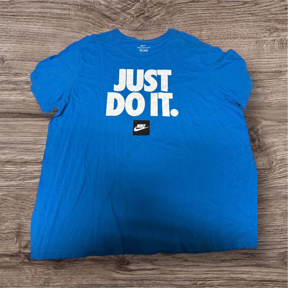 Nike Men's Sportswear Just Do It Graphic Tee - University Blue